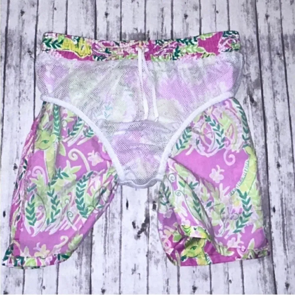 Lilly Pulitzer Swim Trunks Millionaires Row